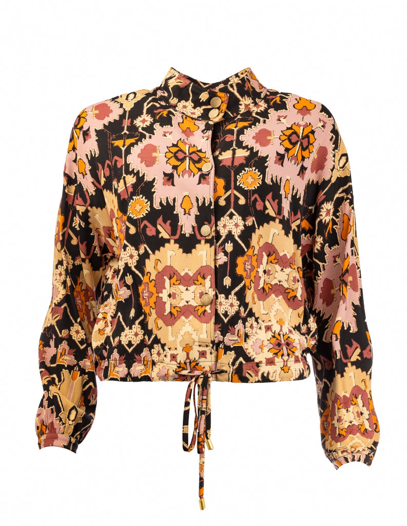 NED blouse miray vintage energy zwart