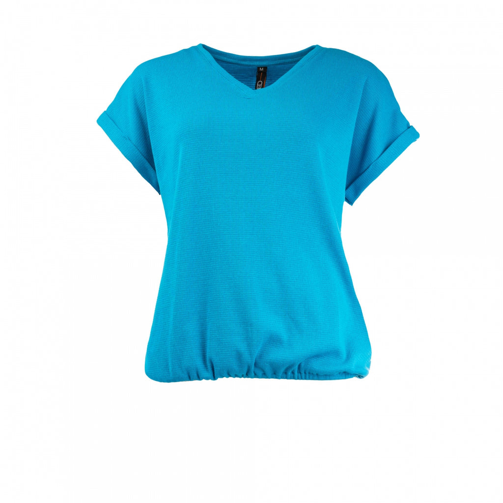 NED t-shirt nox ribble capri blauw