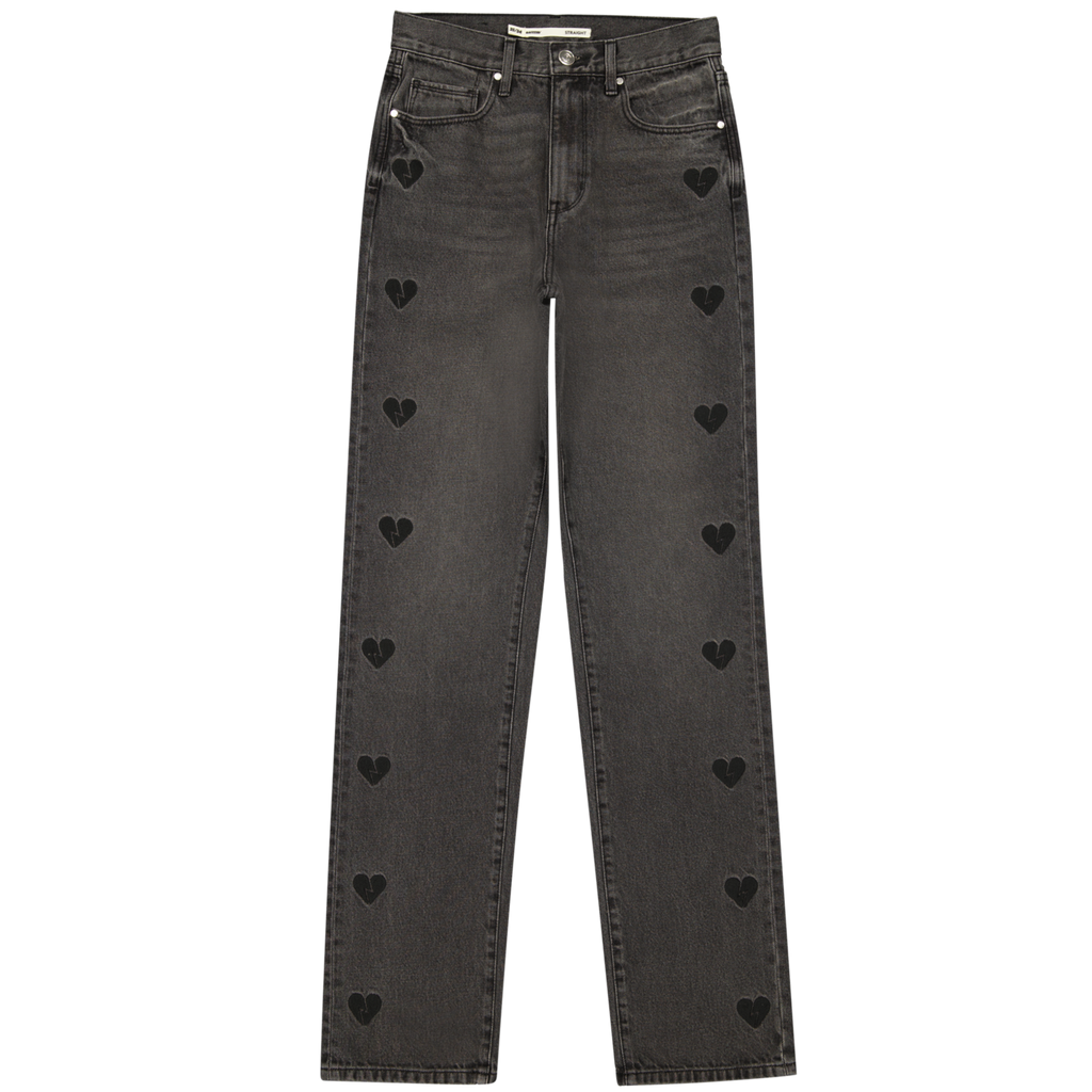 Raizzed jeans sunset heartbreaker dark grey stone grijs