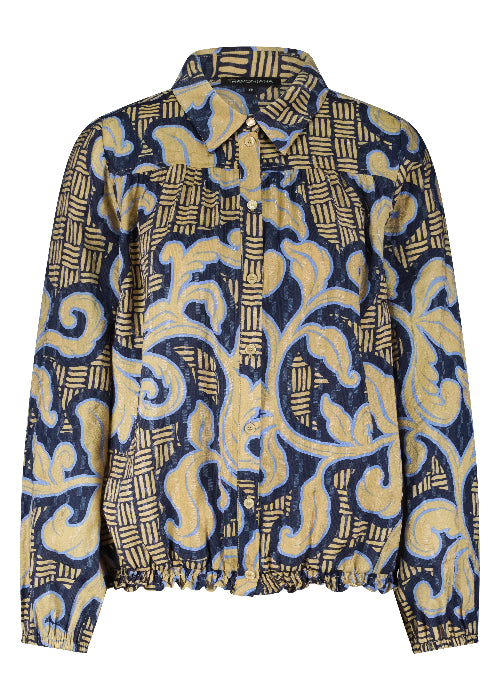 Tramontana-blouse-beige-blauw-modern-rococco