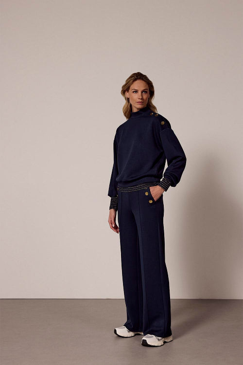 Tramontana-broek-blauw-technical-sweat-wide-leg-1