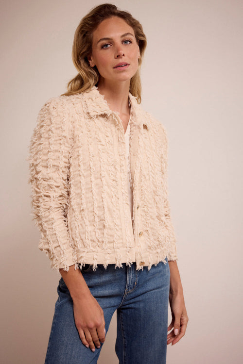 Tramontana-jasje-jacket-beige-stone-melange