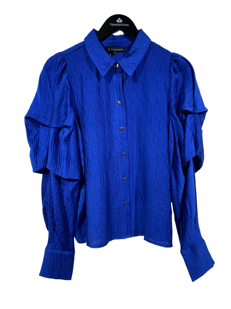 Tramontana blouse fancy blauw