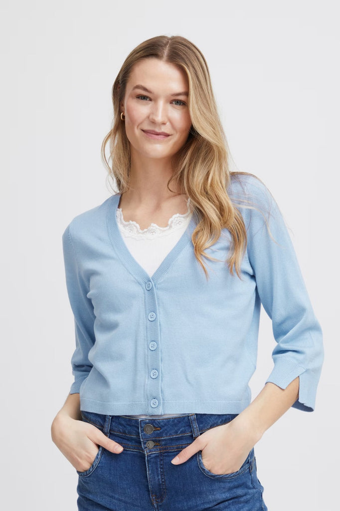 Fransa vest clia blauw