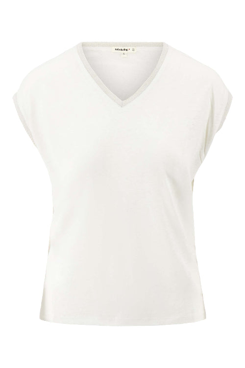 Zusss-top-lurex-v-hals