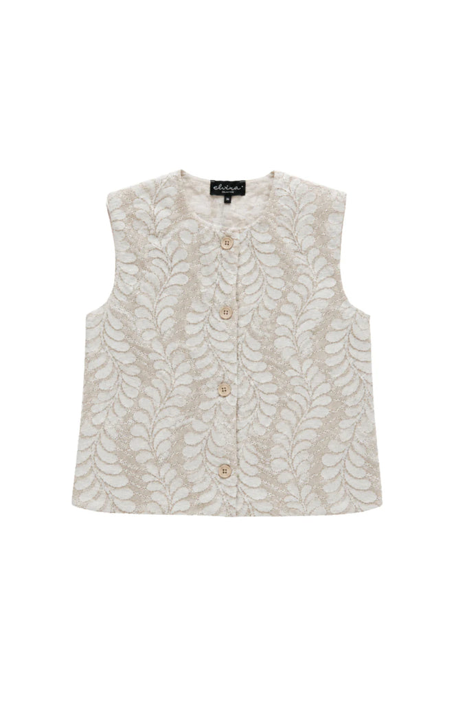 Elvira gilet amelia beige
