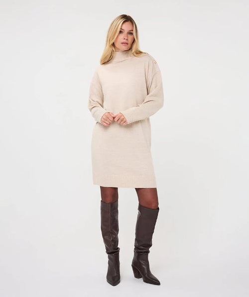 esqualo-jurk-beige