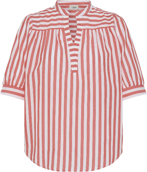 fransa-blouse-donnie-frdonniebl1-red