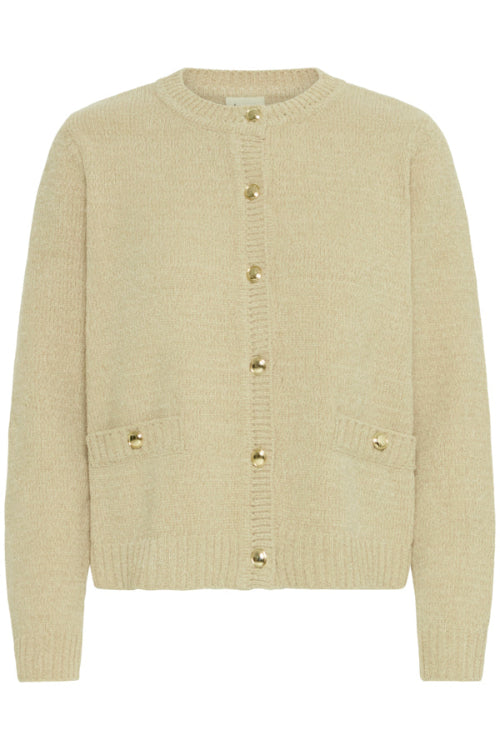 fransa cardigan beige dames vest