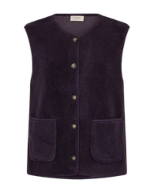 freequent-gilet-teddy-paars