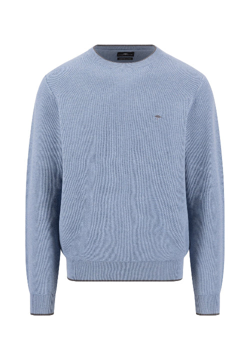 fynchhatton-trui-rondehals-blauw