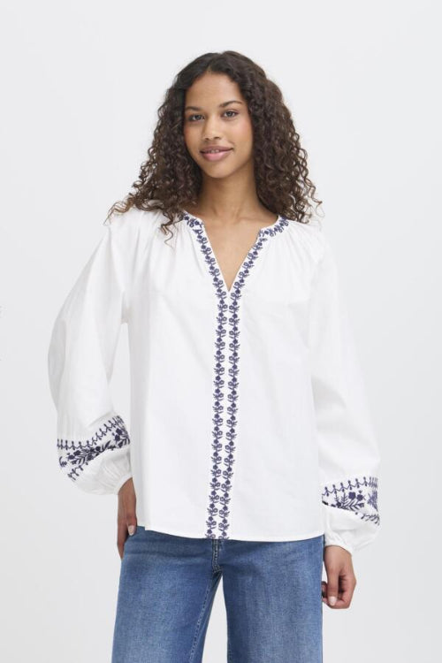 Dames blouse boho ichi