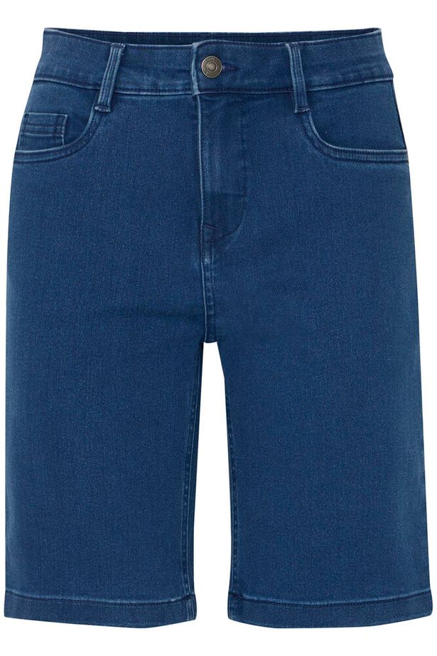 Fransa short elli blauw denim