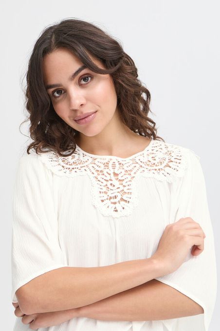 Fransa blouse vani offwhite