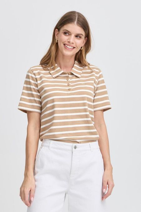 Fransa t-shirt samma beige