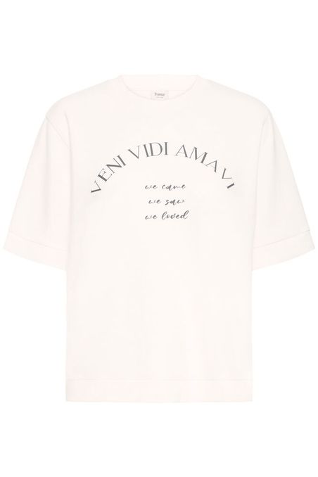 Fransa t-shirt aurora offwhite