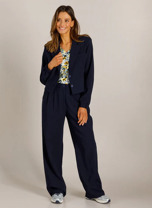 Ivy beau blazer viona blauw