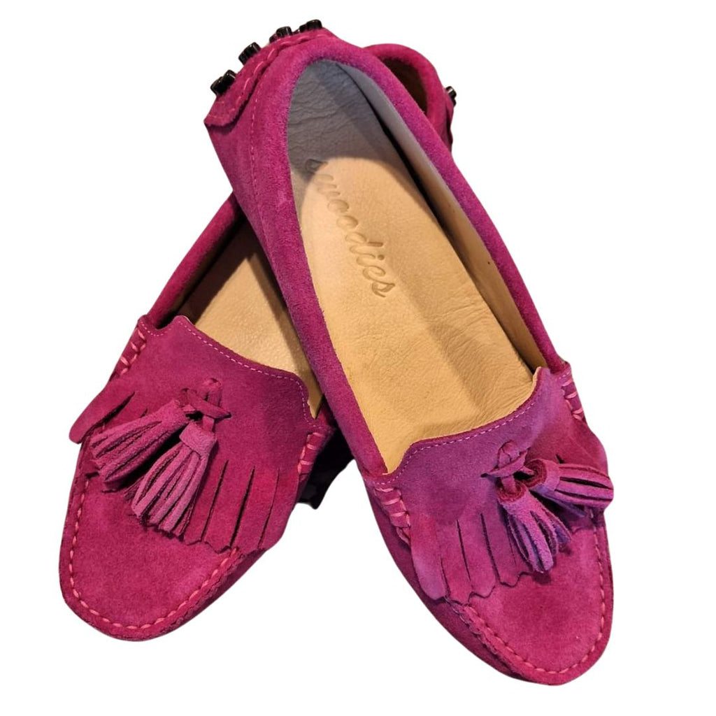 Swoodies mocassin suède fuchsia