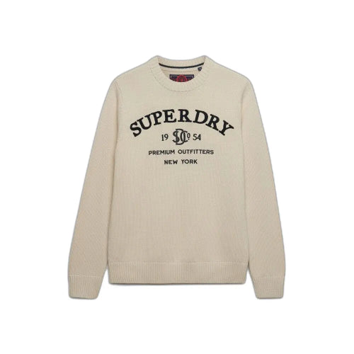 superdry-herensweater-opdruk-beige