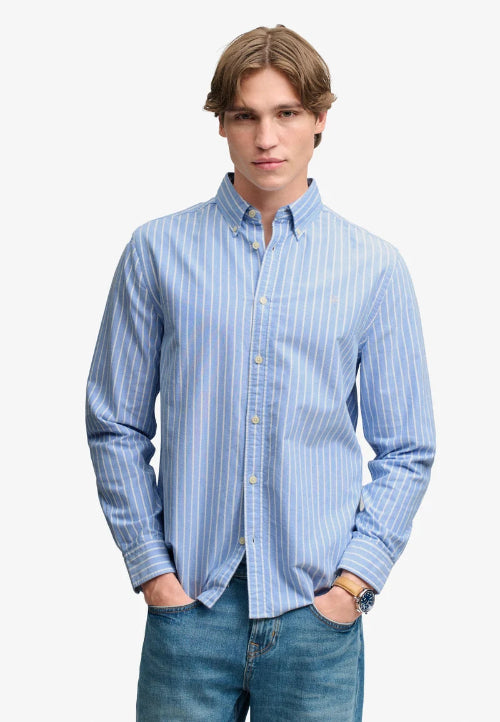 superdry-overhemd-oxford-blauw