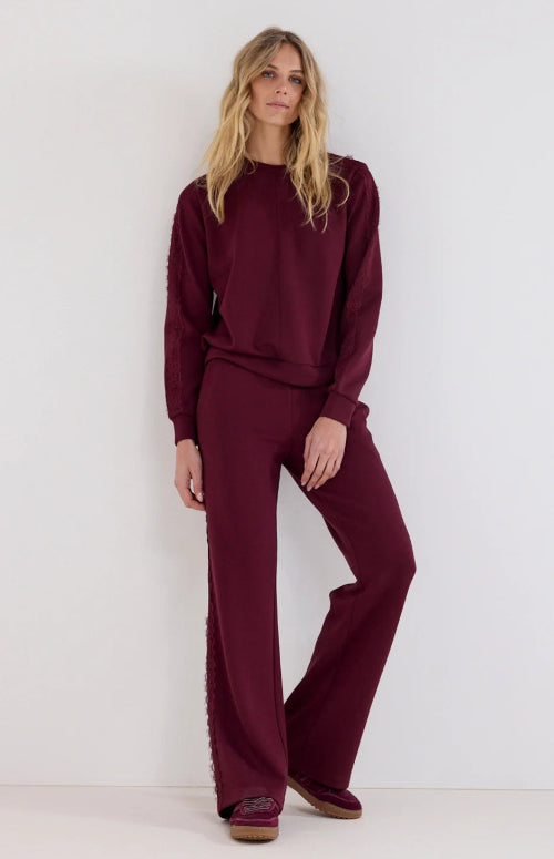 tramontana-sweat-broek-rood