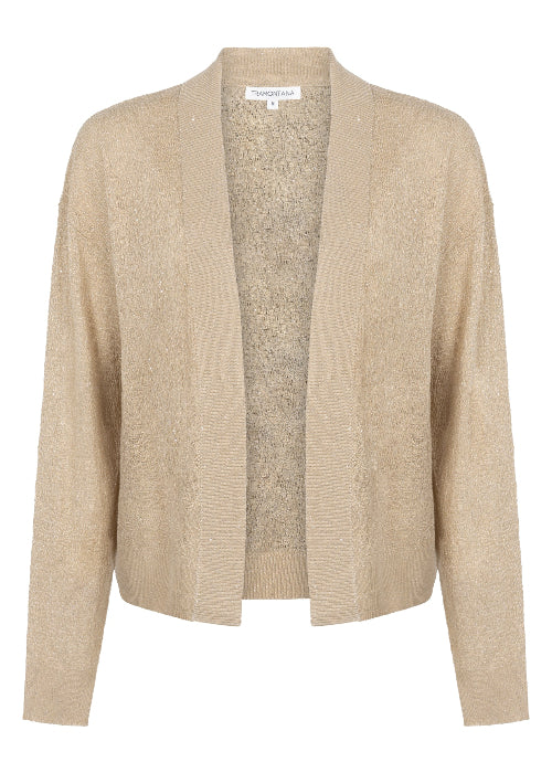 tramontana-vest-sequins-beige