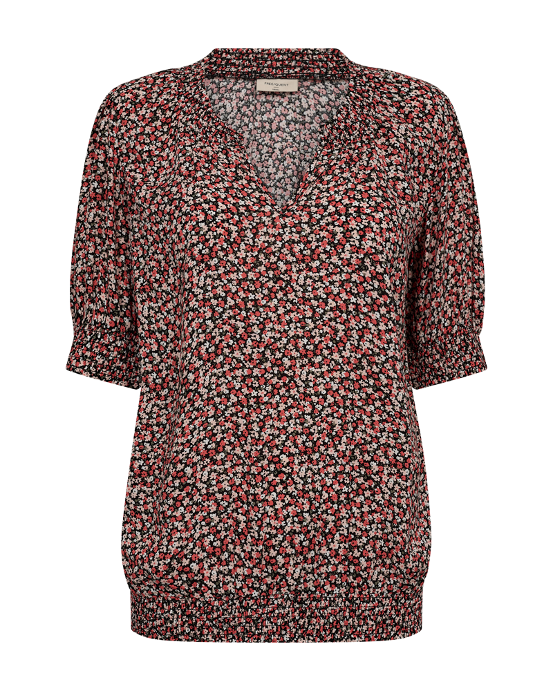 Freequent blouse adney print coral