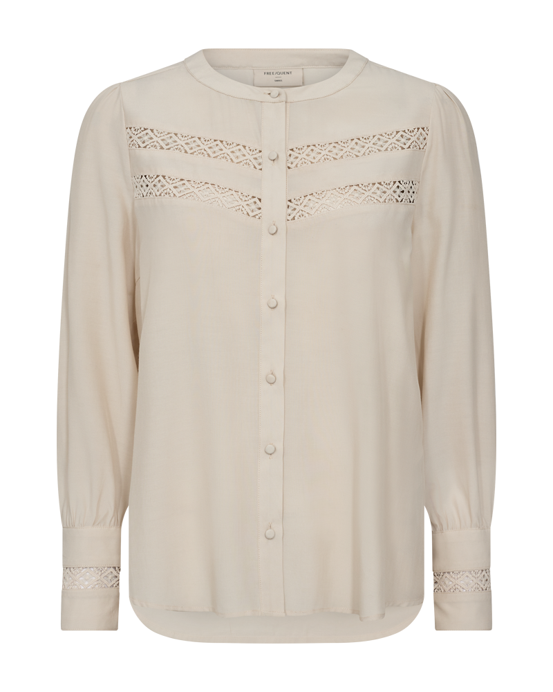 Freequent blouse Sweetly licht sand