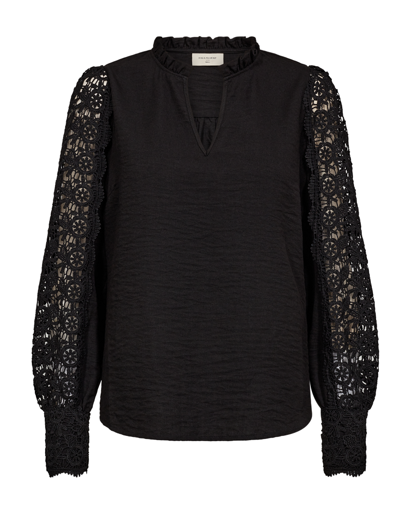 Freequent blouse essa zwart