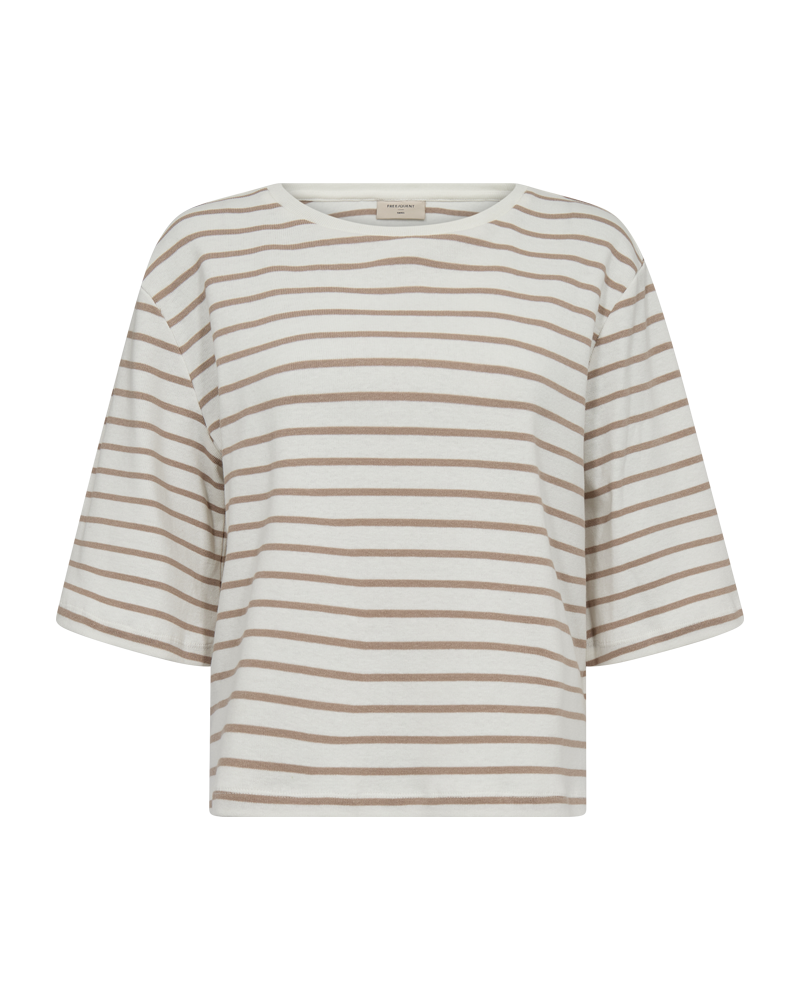 Freequent t-shirt mila beige