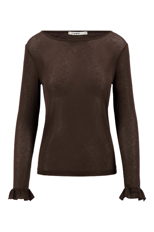 zusss-boothals-top-met-lange-mouw-bruin