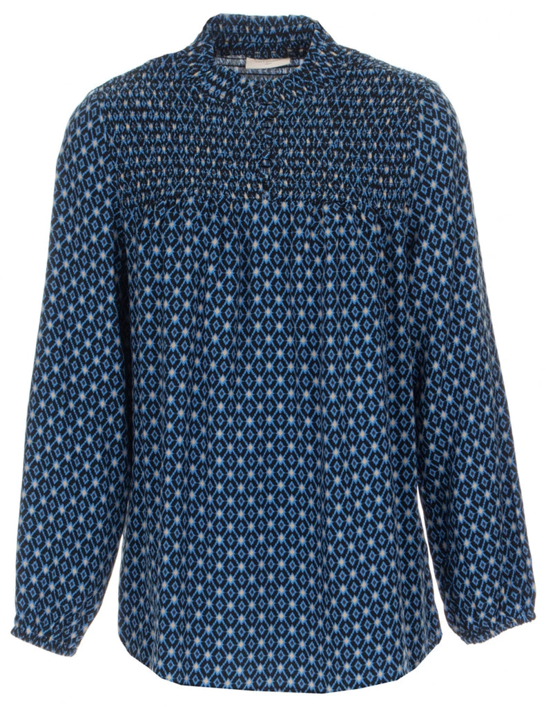 Freequent blouse shuhan blauw